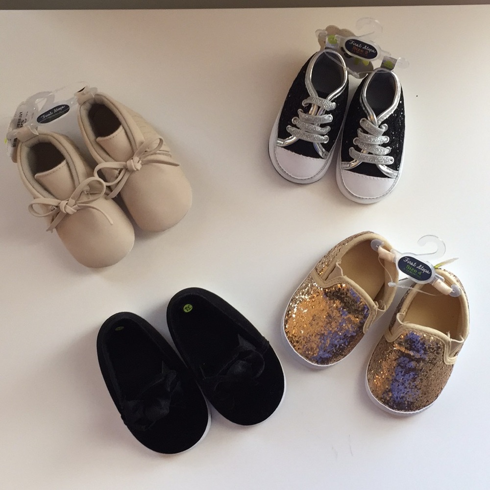 NWT lot of baby shoes